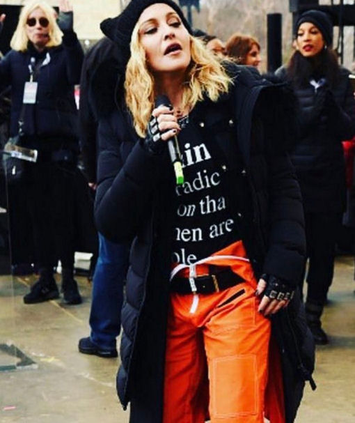 Madonna  12  maart …
