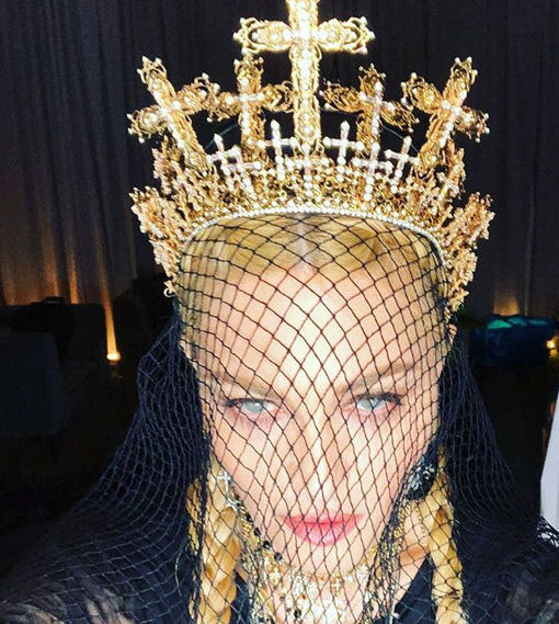 Madonna 12 mei 2018